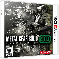 Metal Gear Solid 3D: Snake Eater JP Nintendo 3DS JP box art